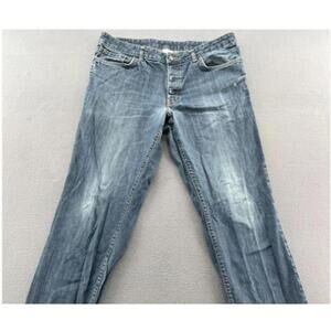 Patagonia Jeans Mens Sz 36x31 Medium Wash Straight Leg Organic Cotton